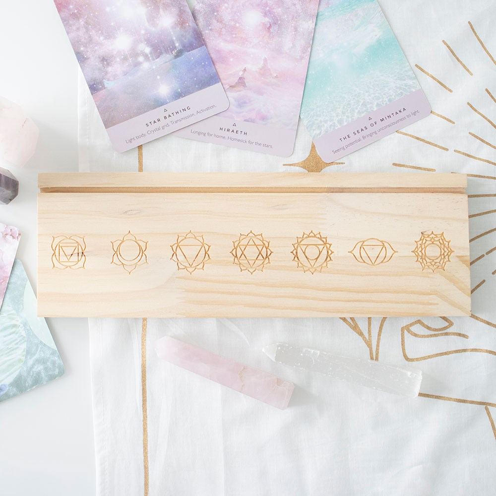 Something Different - Natural Seven Chakras Tarot Card Stand Card stand - Multicolours